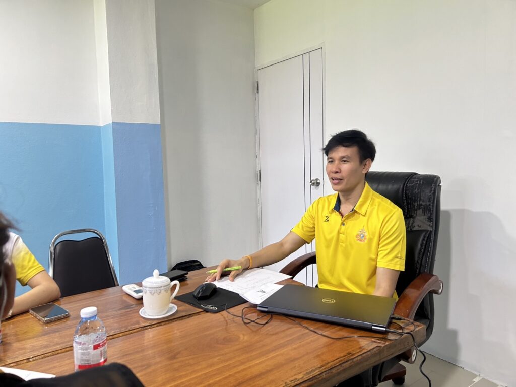 ประชุมวางแผนการจัดทำแผนการศึกษาเฉพาะบุคคลของนักเรียนห้องแรกรับร่วมกับผู้ปกครอง