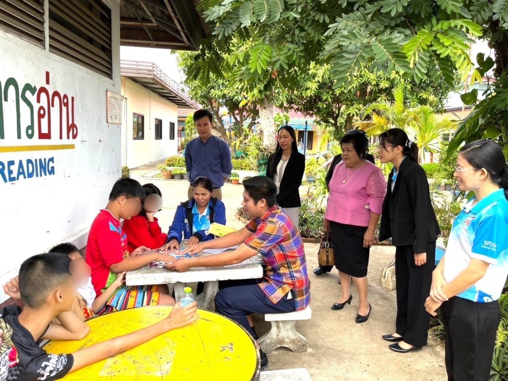 เยี่ยมชมการจัดการเรียนการสอนสำหรับเด็กที่มีความต้องการจำเป็นพิเศษ ศูนย์การศึกษาพิเศษ ประจำจังหวัดอำนาจเจริญ