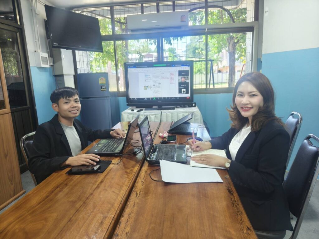 ร่วมการประชุมคณะอนุกรรมการพิจารณาให้คนพิการได้รับสิทธิช่วยเหลือทางการศึกษาว่าด้วยการปรับปรุงรายการสิ่งอำนวยความสะดวกผ่านสื่ออิเล็กทรอนิกส์