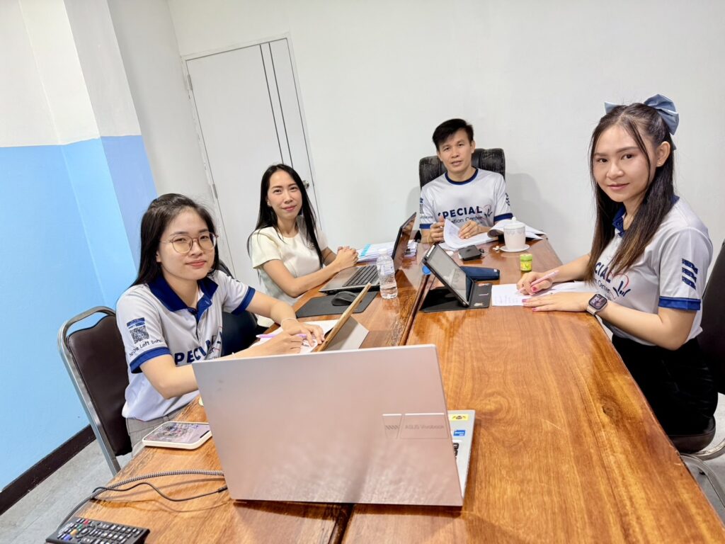 เข้าร่วมประชุมตามโครงการ Learn to earn เรียนรู้เพื่อการอยู่รอดมีรายได้ระหว่างเรียน โดยสำนักบริหารงานการศึกษาพิเศษ