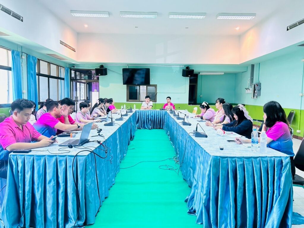 ประชุมเตรียมความพร้อมในการคัดเลือกนักเรียนเข้าร่วมการแข่งขันกรีฑายุวชนสเปเชียลโอลิมปิคไทย ประจำปี 2568