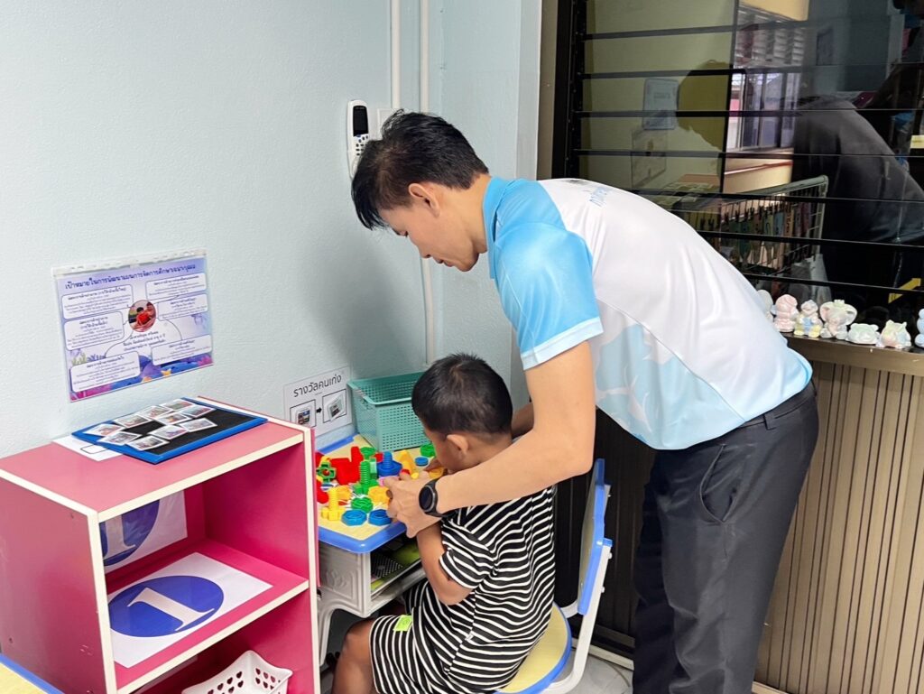 นิเทศ ติดตามการจัดการเรียนการสอนตามรูปแบบ TEACCH และนิเทศห้องเรียนคุณภาพ ห้องเตรียมความพร้อม 3 (ห้องเรียนฝ่ายออทิสติกเล็ก) ประจำภาคเรียนที่ 1 ปีการศึกษา 2568