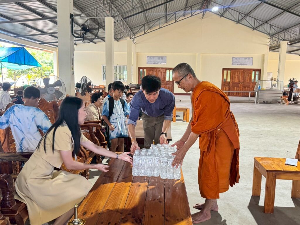 กิจกรรมส่งเสริมคุณธรรมจริยธรรม กิจกรรมการทำวัตรเช้า ฟังพระธรรมเทศนา กัณฑ์อุโบสถ และกิจกรรมจิตอาสา