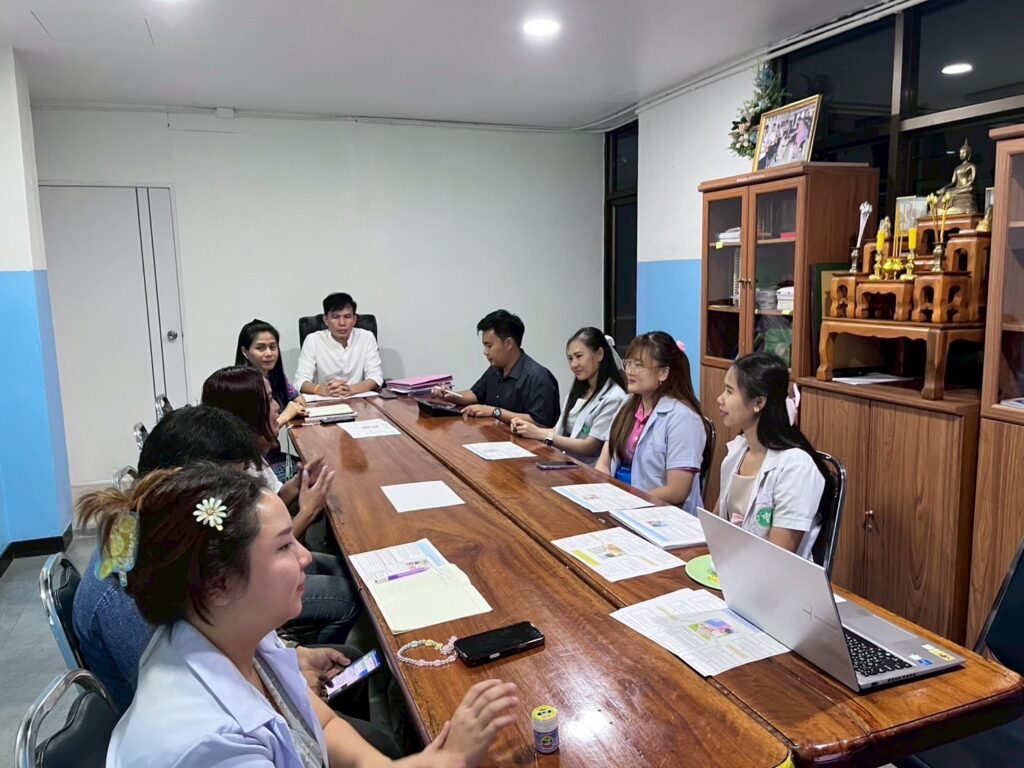 ประชุมวางแผนการจัดทำแผนการศึกษาเฉพาะบุคคลของนักเรียน ห้องแรกรับ ร่วมกับคณะครู นักสหวิชาชีพและผู้ปกครอง