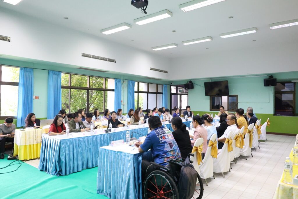 ประชุมคณะอนุกรรมการส่งเสริมการจัดการศึกษาสำหรับคนพิการจังหวัดอุบลราชธานี